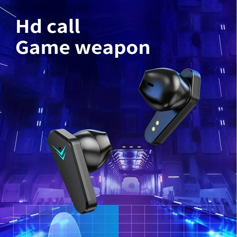 ai wireless earbuds with rgb lights hd surround sound